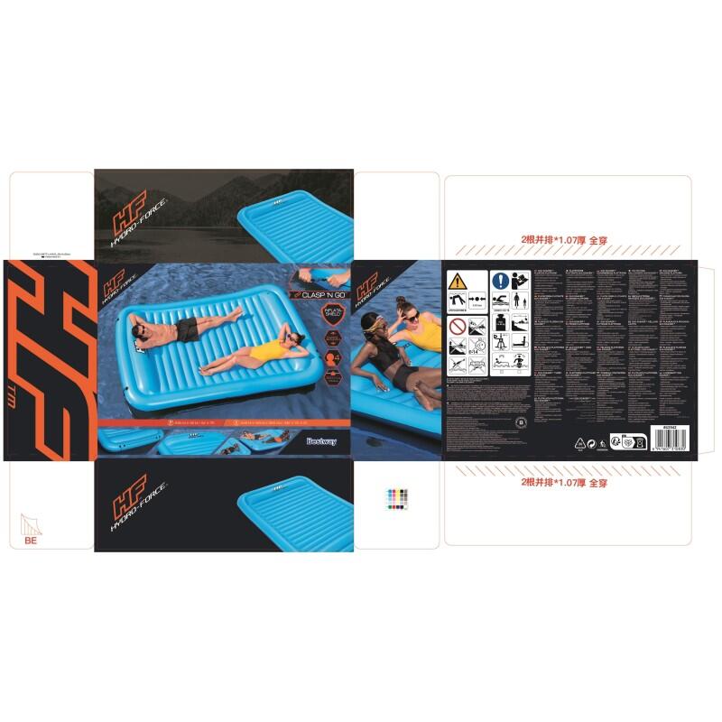 Bestway Hydro-Force Schwimmende Plattfor m Sun Soaker 290 x 191 cm 5/7