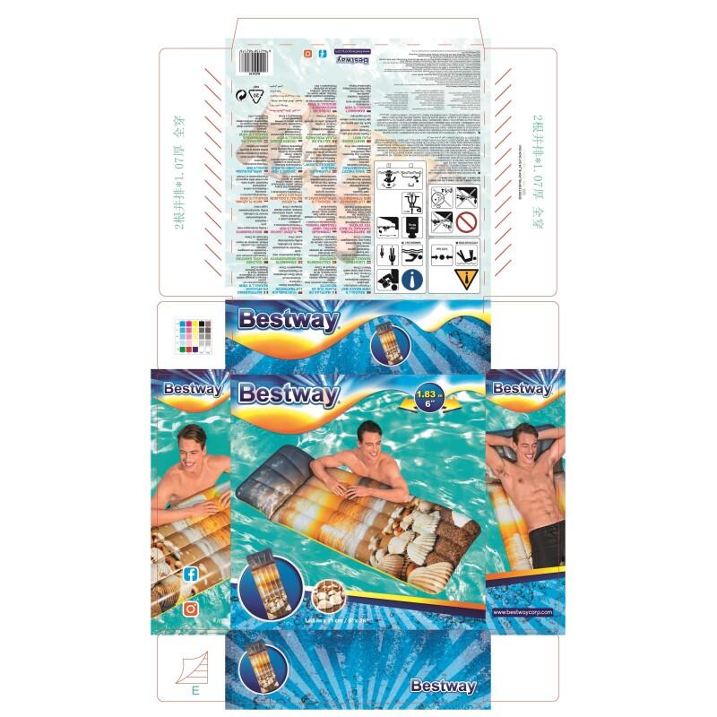 Bestway Matelas de piscine Seagull's View 183 cm 6/8