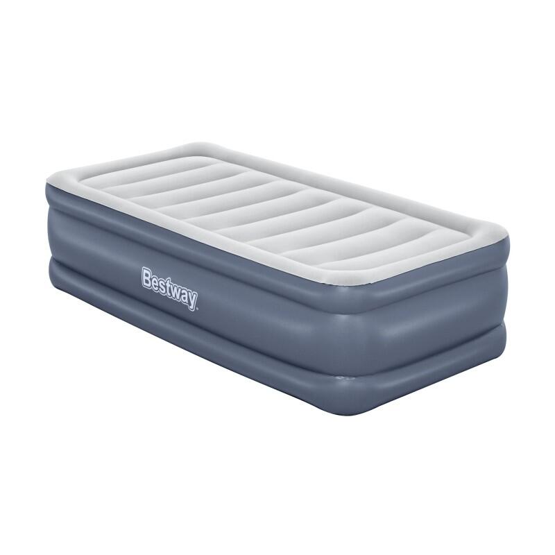Bestway - Bestway Lit Gonflable 1 Place 191 X 97 X 51 Cm Pompe Électrique Intégrée - Matelas Gonflable - Bleu|orange - Taille Unique - Decathlon