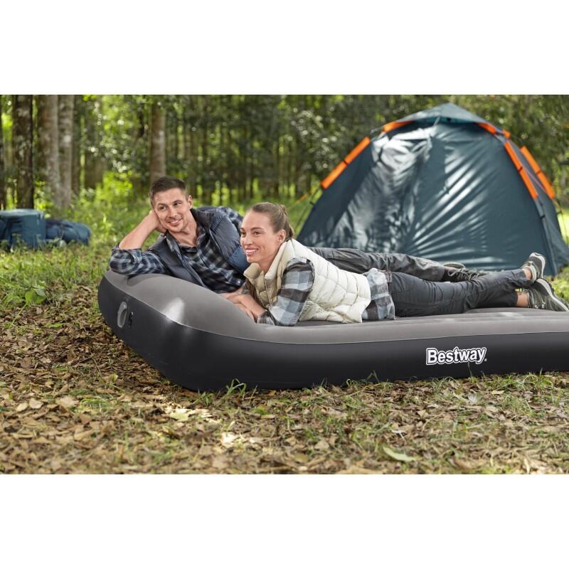 Colchão Insuflável Bestway 671BS Tritech Queen Cinzento 4/7