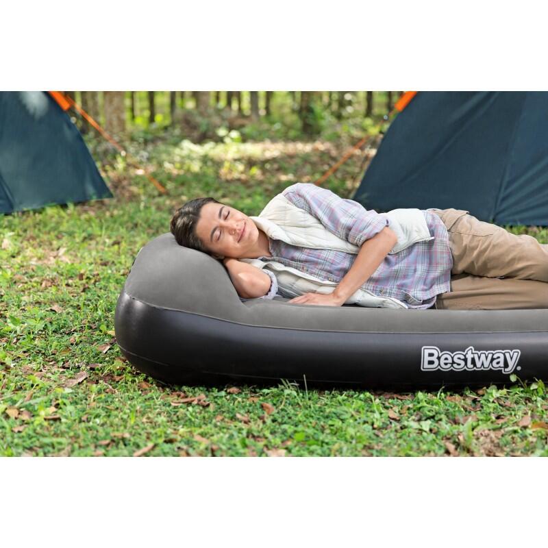 Colchão Insuflável Bestway 671BQ Tritech Twin Cinzento 4/7