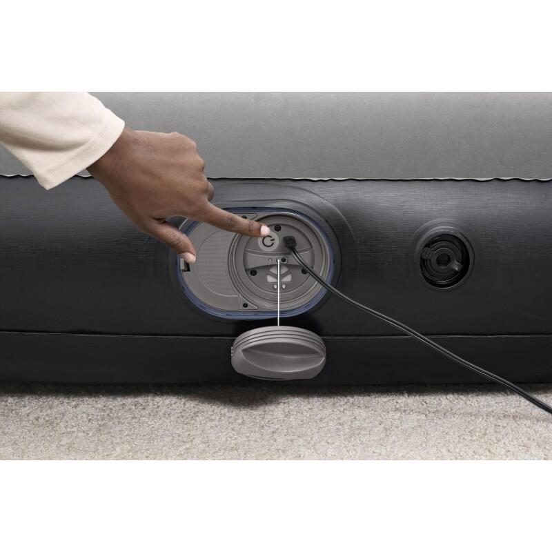 Colchão Insuflável Bestway 671BQ Tritech Twin Cinzento 6/7