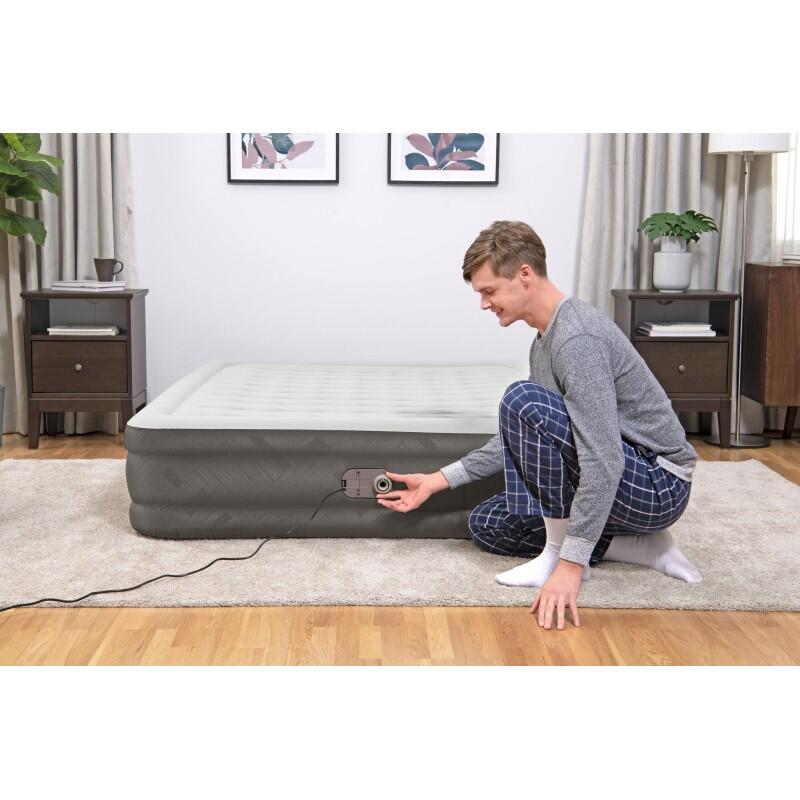 Bestway Lit gonflable 2 places 203 x 152 x 36 cm pompe électrique intégrée 6/7