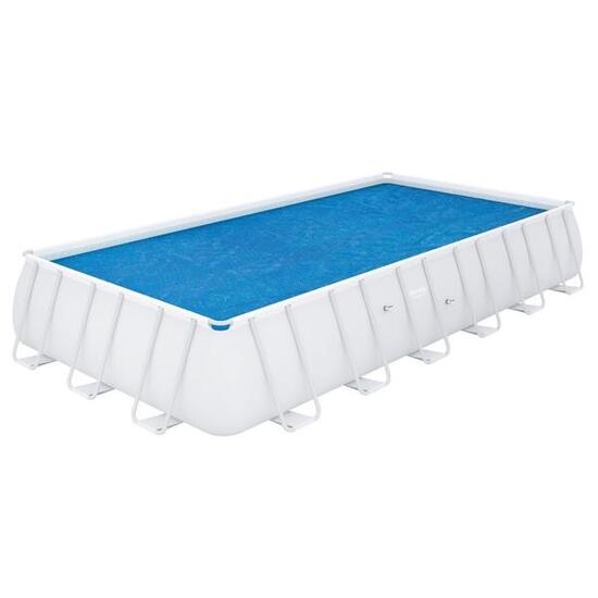 Bâche solaire Bestway 7,03x3,36 m pour piscines rectangulaires