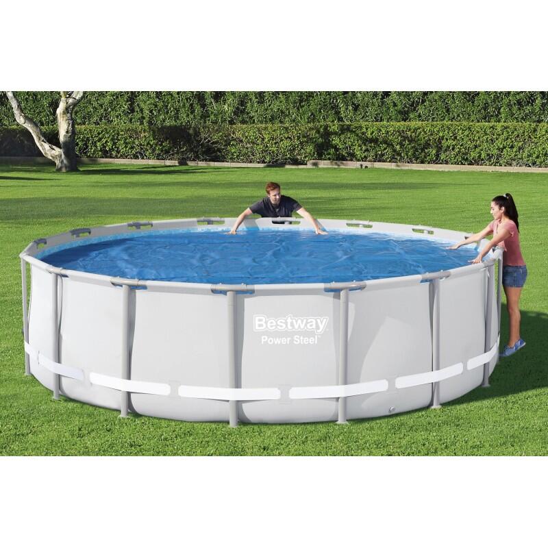 Bestway Flowclear Solarabdeckplane für 3 96 & 427 & 457 cm 4/7
