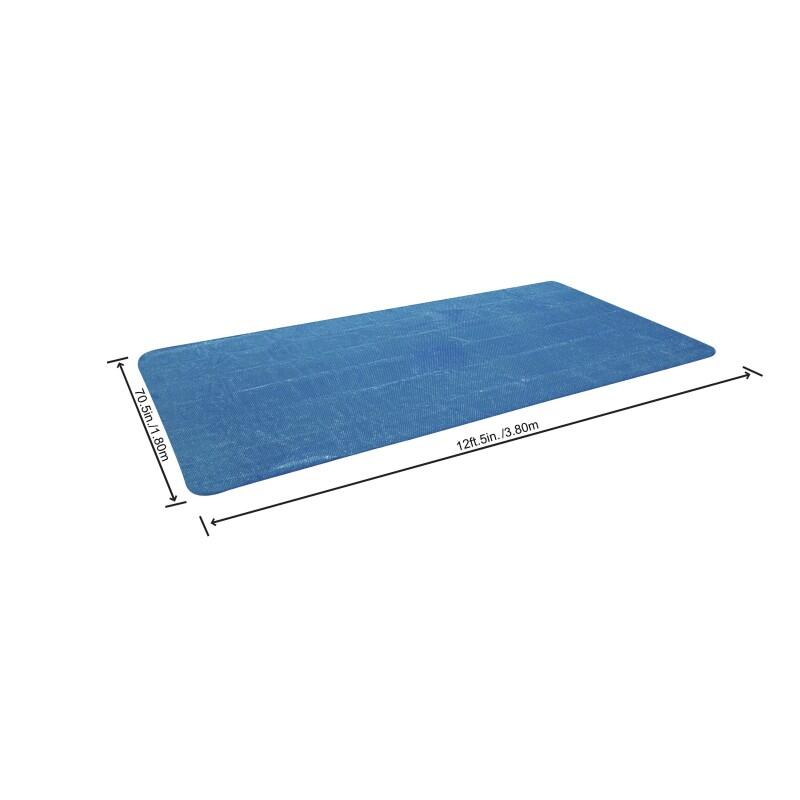 Cobertor Solar Rectangular Bestway 380x180 cm para Piscinas Rectangulares de 404 3/5