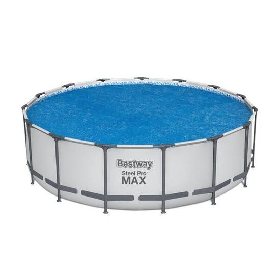 Bestway Bâche à bulles ronde 462 cm pour piscine øde 457 jusqu'à 488 cm