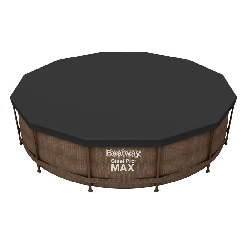 Bestway - Bestway Bâche Pour Piscine Bestway 3.60 M Et 3.66 M - Bâche Piscine - Noir - Decathlon