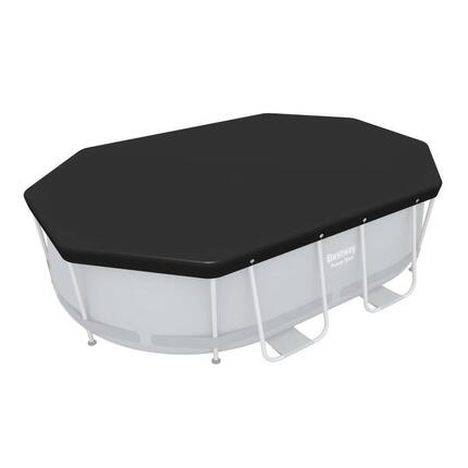 Bestway Bâche 4 saisons ovale 305 x 184 cm pour piscinePower Steel 305 x 200 cm