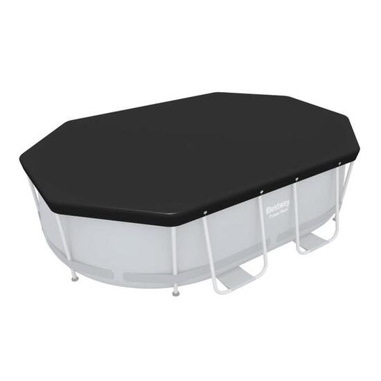 Bestway Bâche 4 saisons ovale 305 x 184 cm pour piscinePower Steel 305 x 200 cm