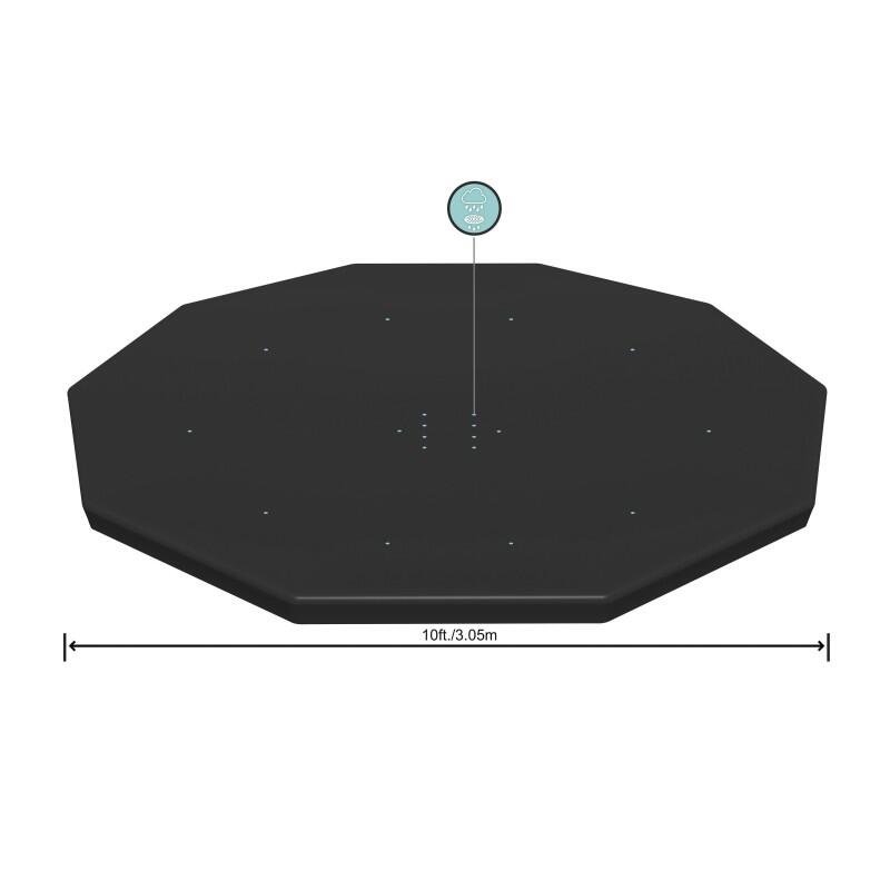 Bestway Pool Cover for Above Ground Pools, Swimming Pool Protection 4/7