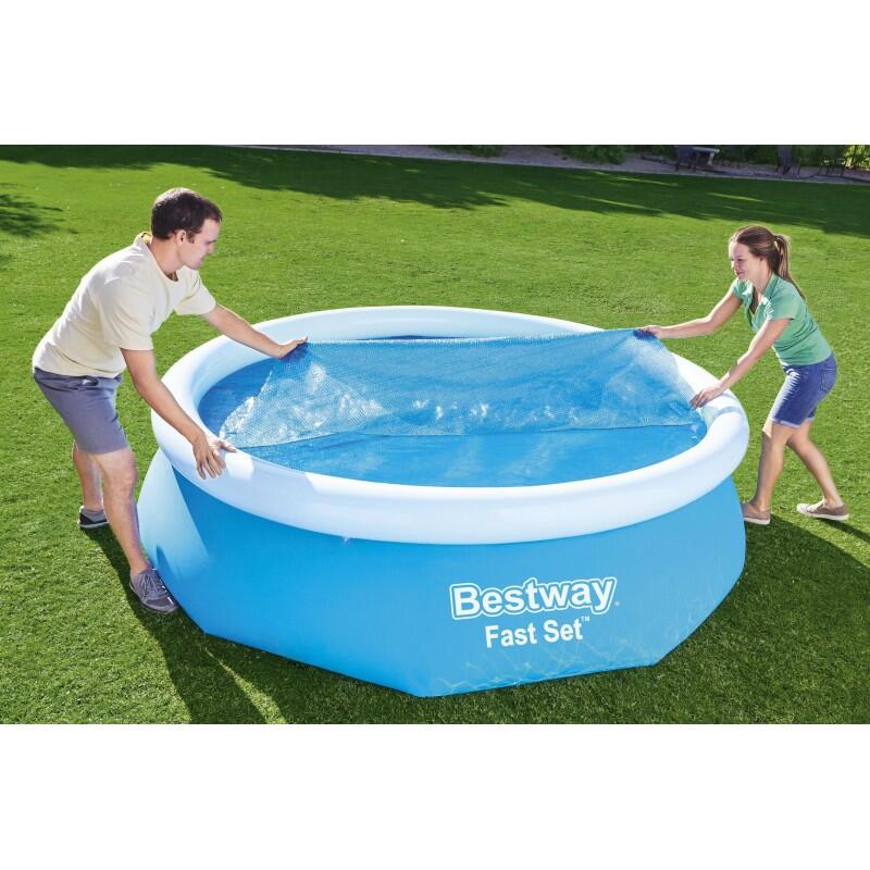 Bestway | Round Solar Pool Cover for Above Ground Pools 4/7