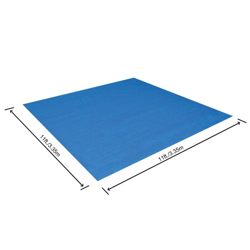 Bestway Tapis de sol pour piscine hors sol et spa gonflable de 335 cm 3/7