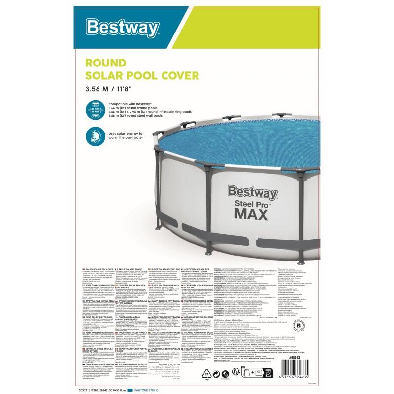 Copertura solare Bestway per piscine rot onde da 3,66 m e 3,96 m 5/6