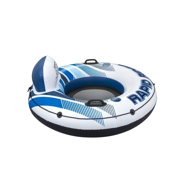 Bestway - Bestway Bouée Gonflable Ronde Rapid Rider Diamètre 135 Cm - Bouée Piscine - Multicolore - No Size - Decathlon