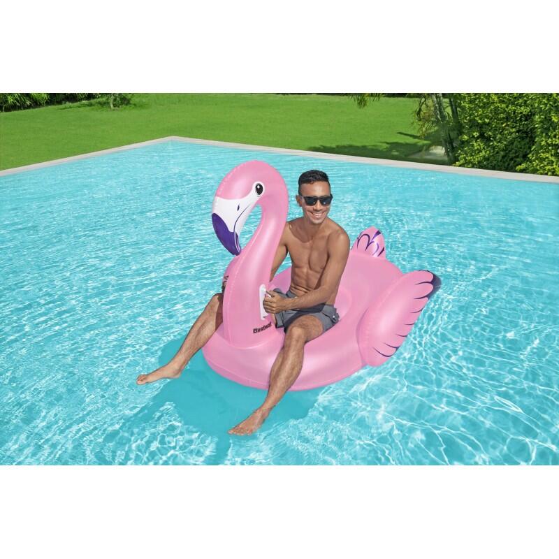 Bestway Bouée flamant rose XXL à chevaucher 4/7