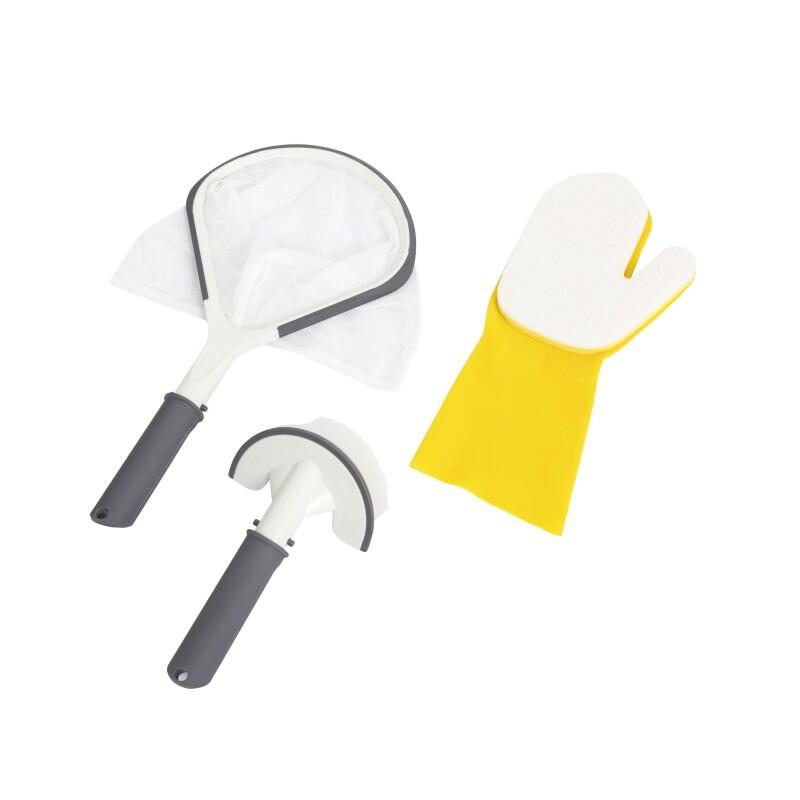 Bestway - Bestway Kit De Nettoyage Pour Spa Gonflable Lay-z-spa 3 Pièces - Filtre Piscine - Jaune - No Size - Decathlon