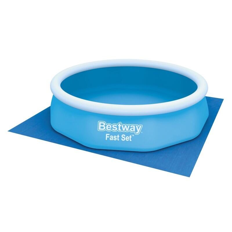Bestway Tapis de sol pour piscine hors sol et spa gonflable de 335 cm 6/7