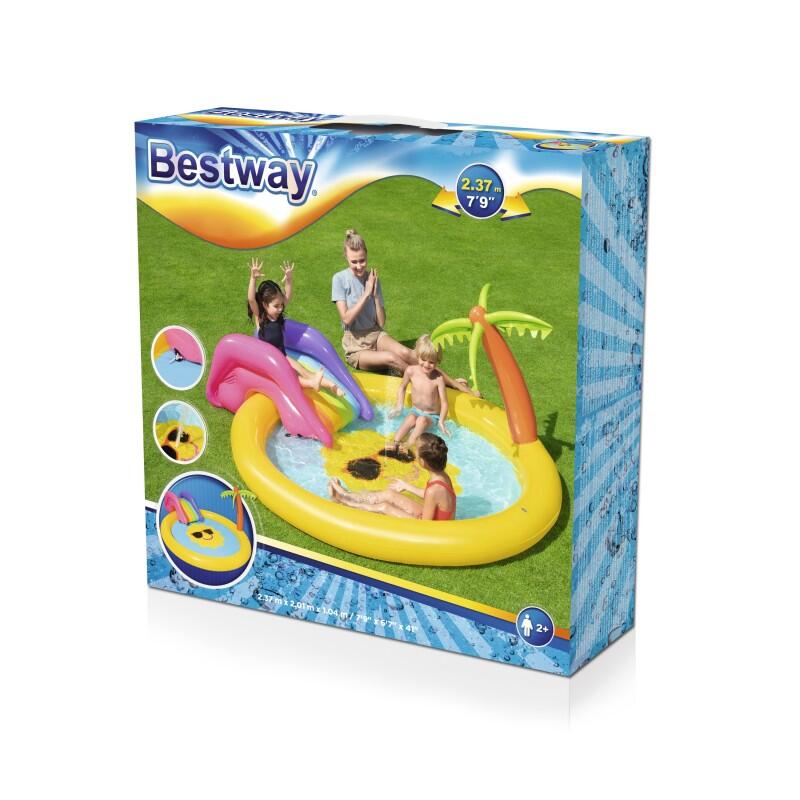 Piscina Insuflável para crianças Bestway Sunnyland Splash Play 237x201x104 cm 7/7