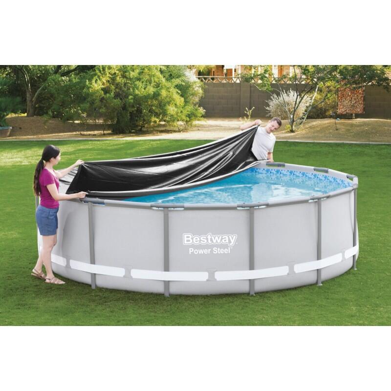 Cubrepiscinas Bestway Negro 4/7