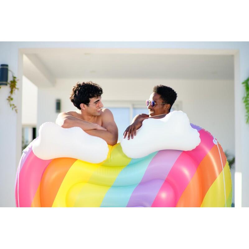 Opblaasbaar eiland Bestway Regenboog 6/7
