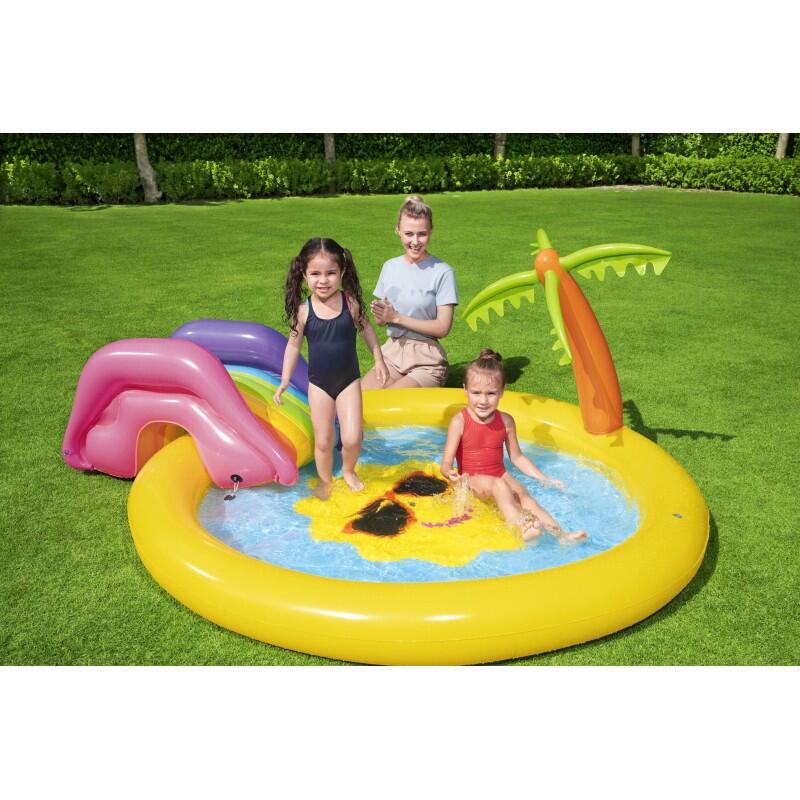 Piscina Insuflável para crianças Bestway Sunnyland Splash Play 237x201x104 cm 4/7