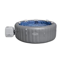 Bestway Spa gonflable rond Lay-Z-Spa Santorini Hydrojet pro 5 - 7 personnes