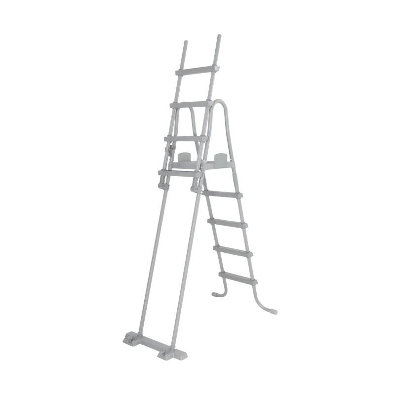 Escada de segurança Bestway Flip&Lock para piscinas 76,5x124,5x135/191,5 cm 4/7
