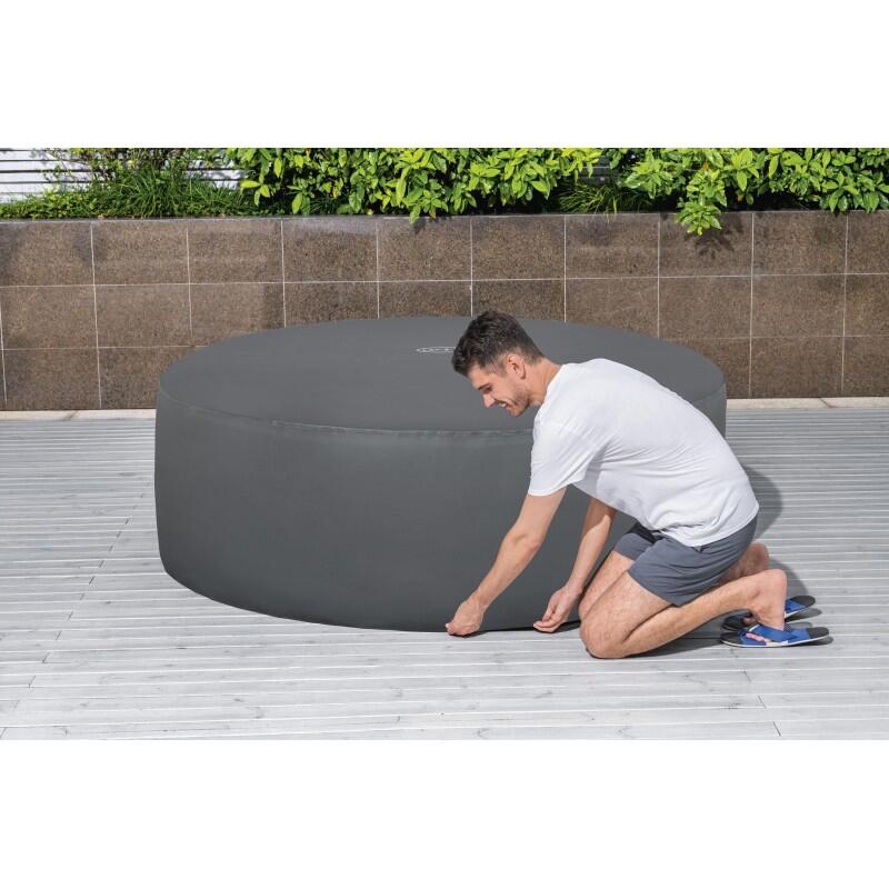LAY-Z-SPA EnergySense Thermo-Komplettab deckung 216 x 80 cm, rund 4/7