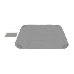 Bestway Tapis de sol pour spa carré ou rond Lay-Z-Spa 196 x 196 cm