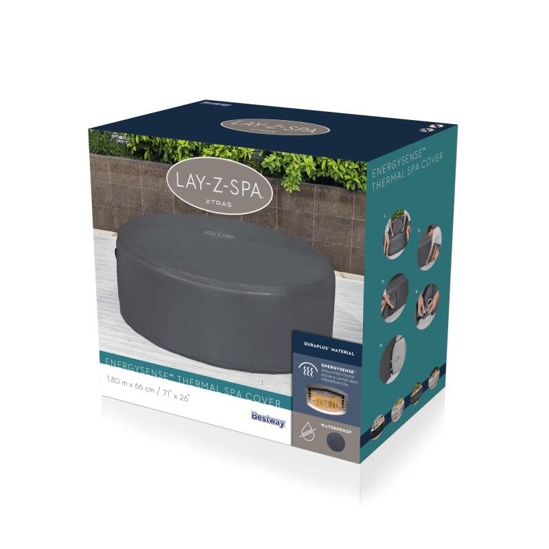 Copertura termica per idromassaggi Lay-Z -Spa EnergySense - rotonda, 180 x 60cm 5/7