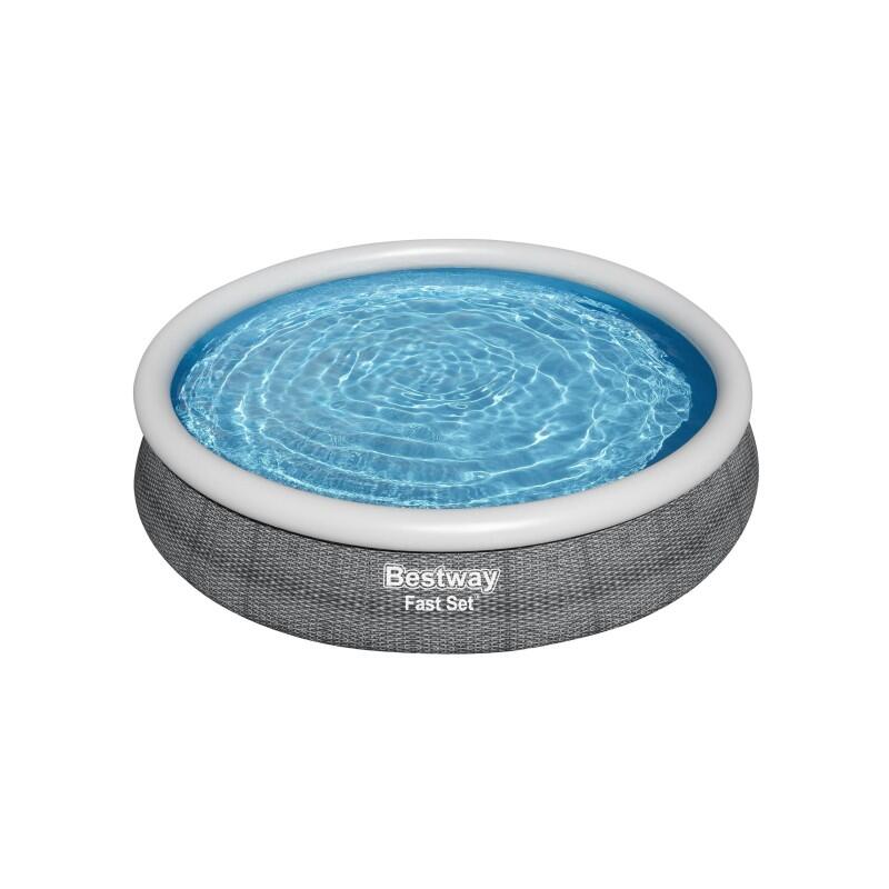 Aufblasbarer Pool Bestway Grau 6/7