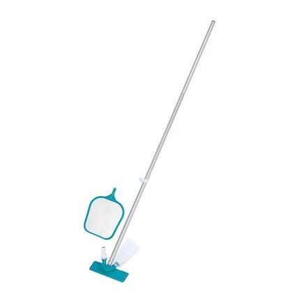 Bestway Kit d'entretien piscine avec aspirateur et épuisette AquaClear