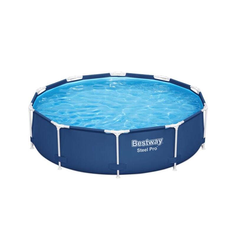 Bestway - Bestway Piscine Hors Sol Ronde 305x76 Cm Steel Pro - Piscine - Bleu - No Size - Decathlon