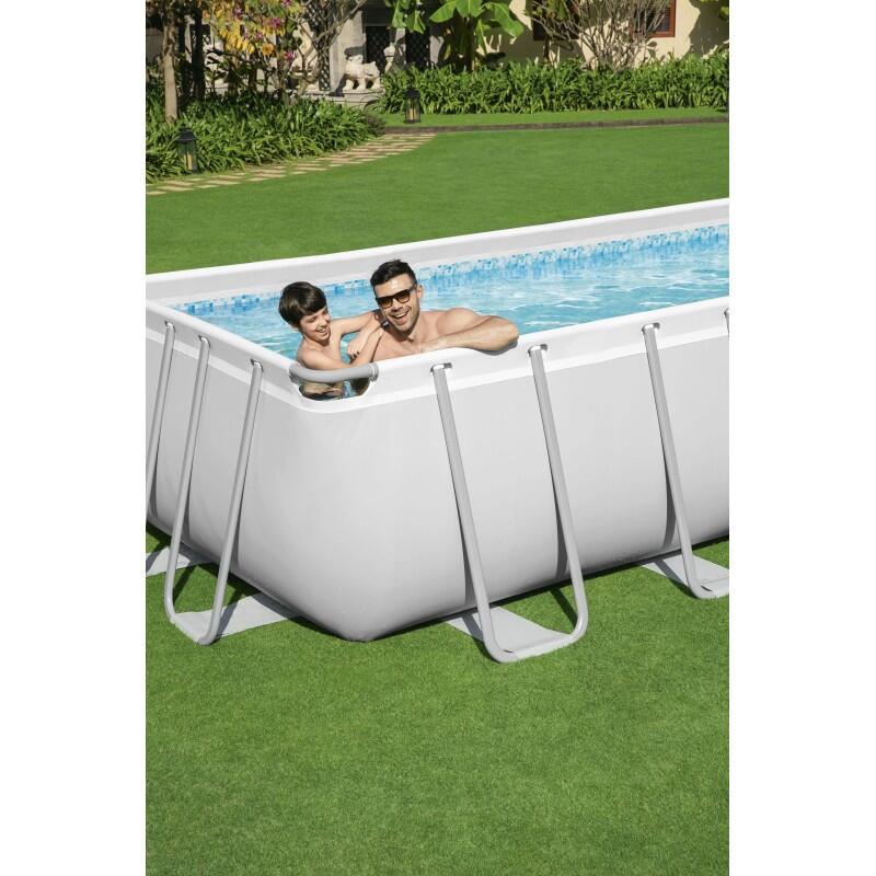Piscina Desmontável Bestway Power Steel 732x366x132cm Filtro, Cobertura e Escada 7/7