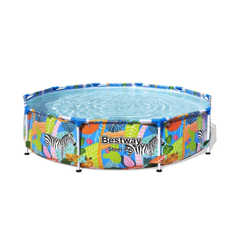 Bestway - Bestway Piscine Hors Sol Ronde 305x66 Cm Steel Pro - Piscine - Multicolore - No Size - Decathlon