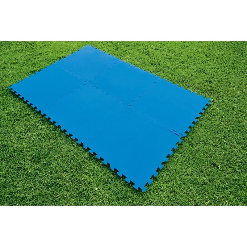 Bestway Lot de 9 tapis de sol 50 x 50 cm - bleu 6/7