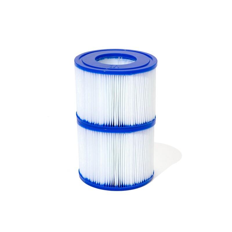 Bestway - Bestway Lot De 2 Cartouches Type Vi Pour Lay-z Spa Gonflable - Aspirateur Piscine - Blanc - Taille Unique - Decathlon