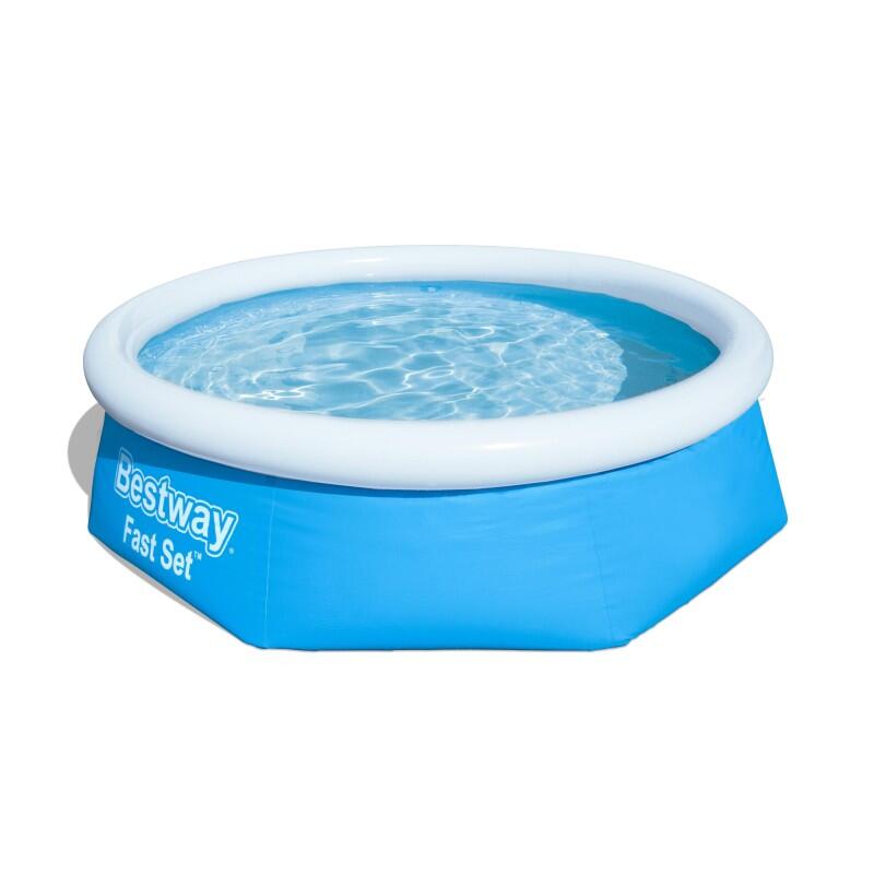 Bestway - Bestway Piscine Autoportante Fast Set Ronde 244 X 66 Cm - Piscine - Bleu - No Size - Decathlon