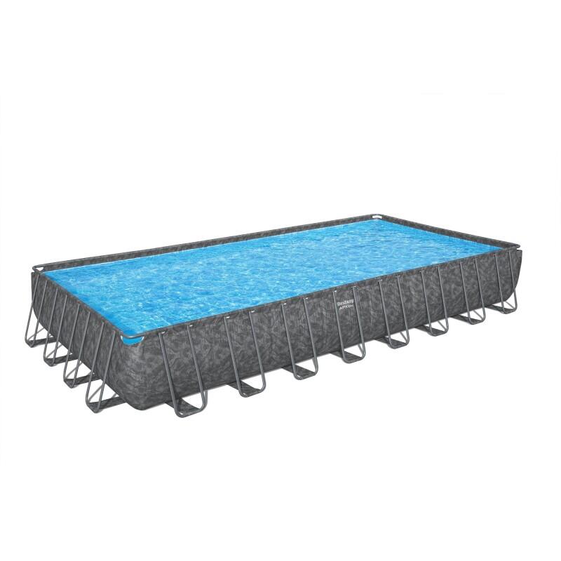Bestway - Bestway Piscine Hors Sol Rectangulaire 956 X 488 X 132 Cm Apx 365 - Piscine - Taille Unique - Decathlon