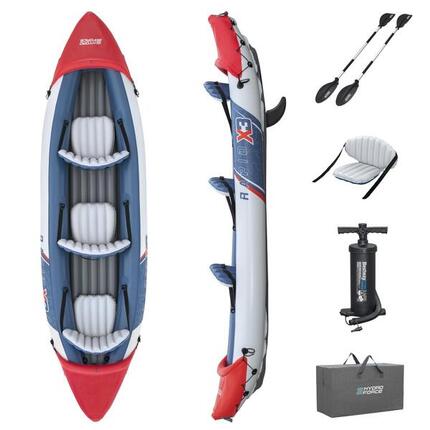 Bestway kayak gonflable 3 personnes Rapid X3 381 cm