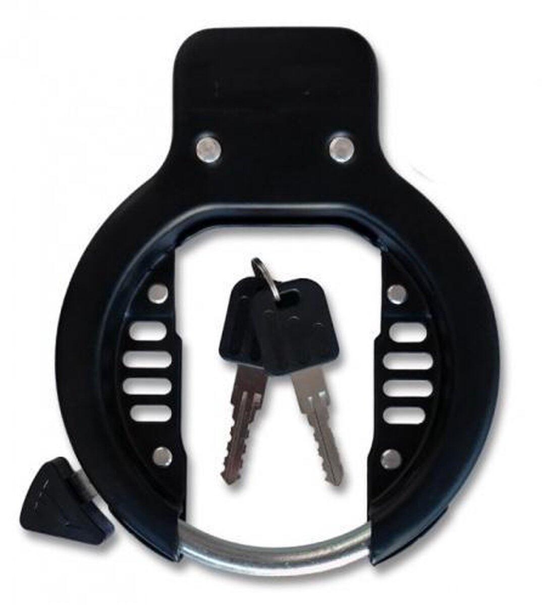Falkx Candado de Anillo - 56 mm - Negro 4/5