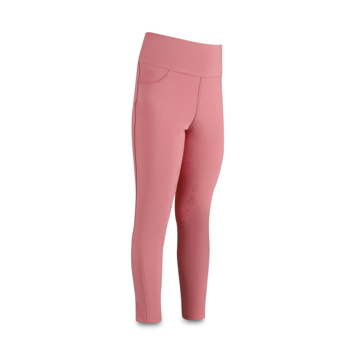 Dziewczęce legginsy jeździeckie z pełną przyczepnością Kentucky Sammy