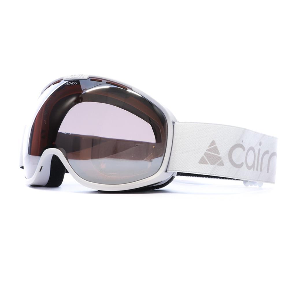 Cairn Athos Ski Goggles - White/Grey - Men's/Women's