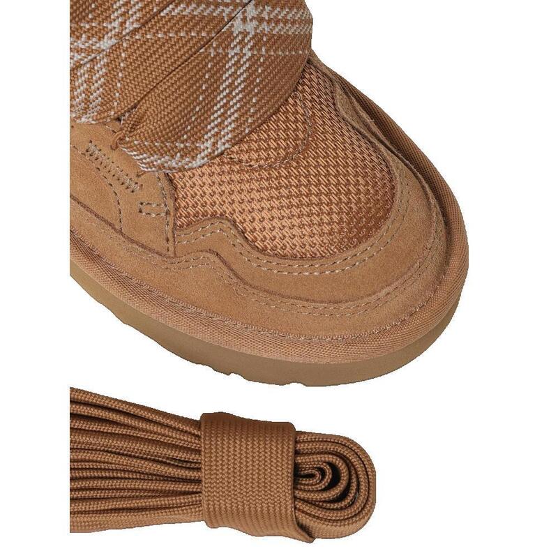Papuci UGG Lowmel din piele întoarsă Chestnut
