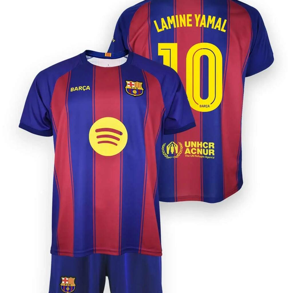 Lamine Yamal FC Barcelona Home Kit 25/26 Kids