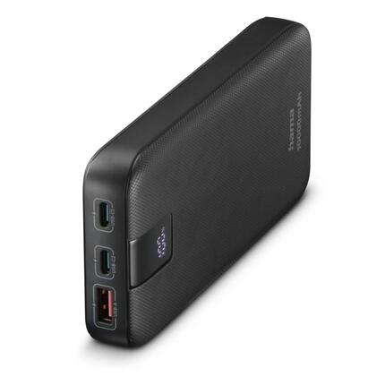 HAMA Power Pack PD10, 10000mAh, Power Delivery, 2xUSB-C, USB-A