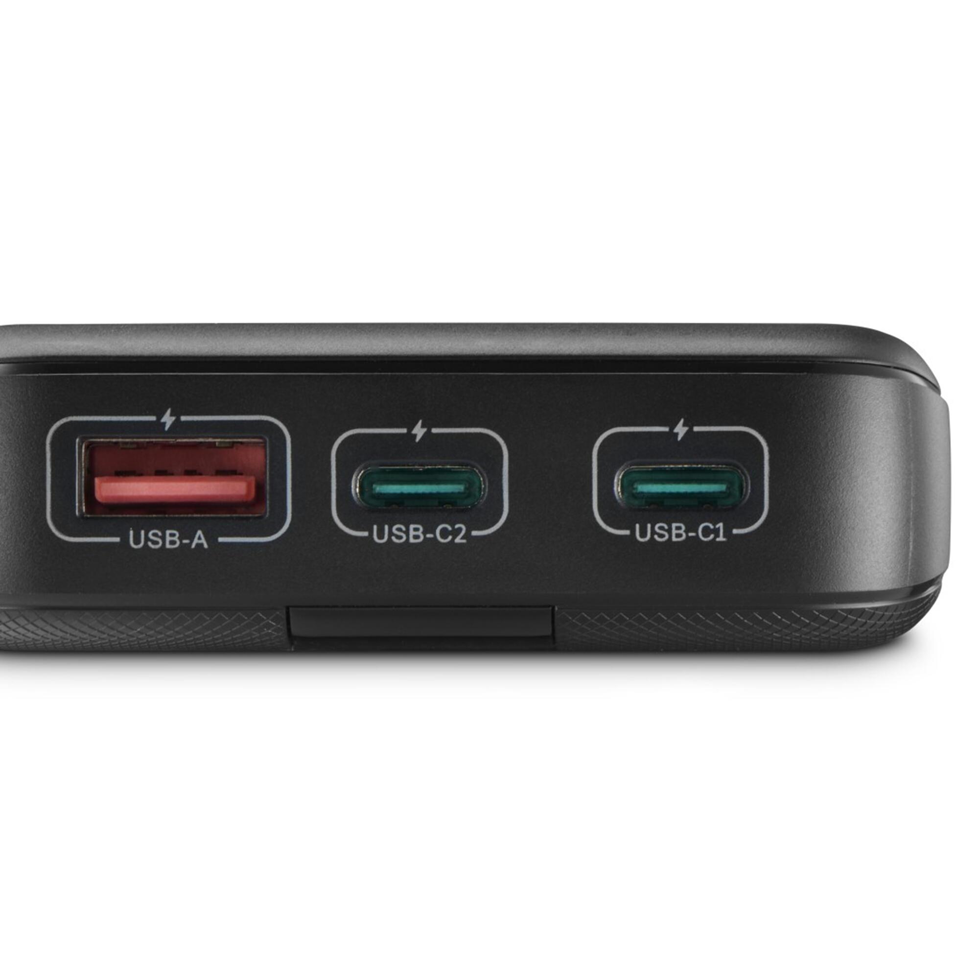 HAMA Power Pack PD10, 10000mAh, Power Delivery, 2xUSB-C, USB-A 5/7