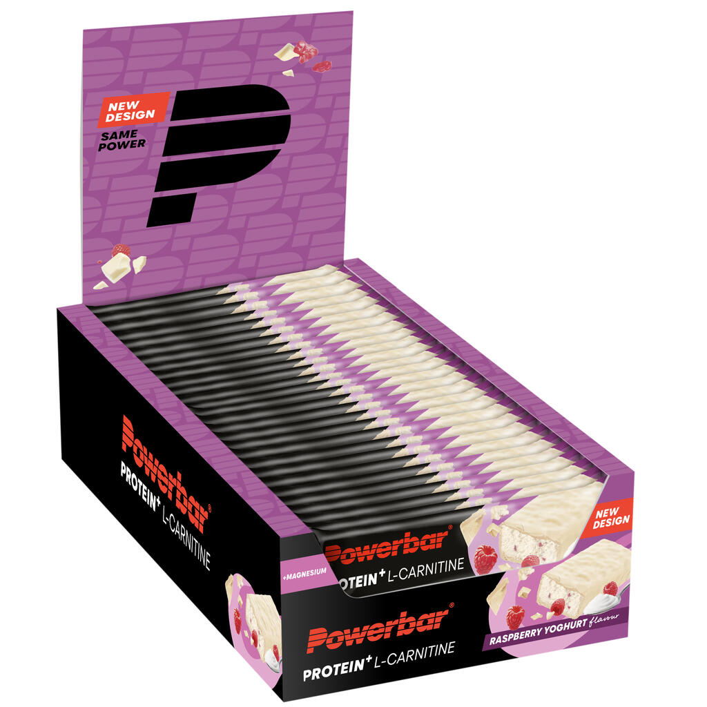 Bars PowerBar ProteinPlus L-Carnitin - Raspberry-Yoghurt (x30)
