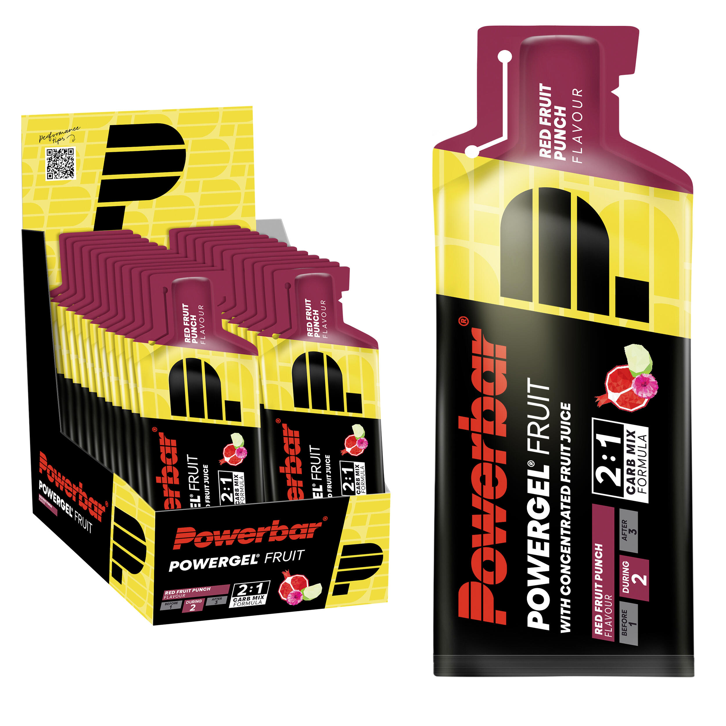 POWERBAR Gel PowerBar PowerGel Original 24x41gr Red Fruit Punch